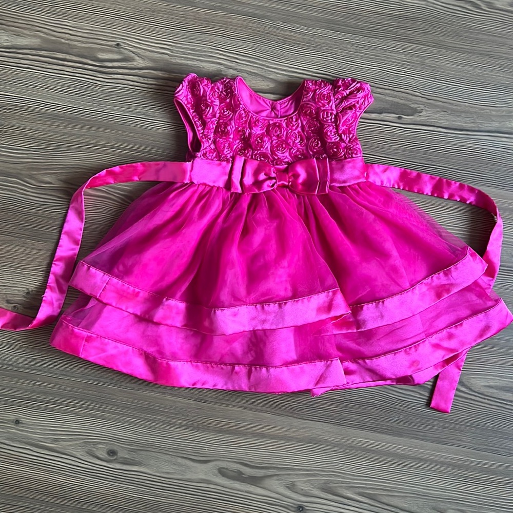 Jona Michelle 18m Beautiful Pink Rose Formal Dress